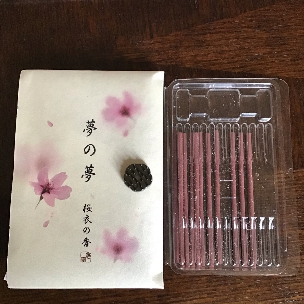 Nippon Kodo Incense Sticks and Holder, Made in Japan